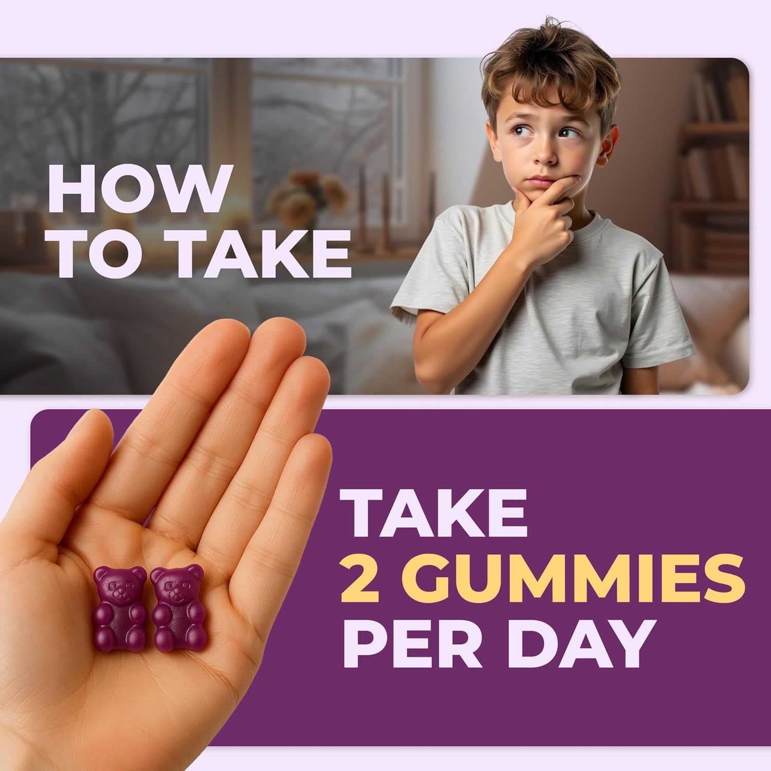 Sea Moss Gummies with Elderberry, Burdock Root & Bladderwrack – for Adults & Kids 4+ – Fruity Flavor – 60 Gummies